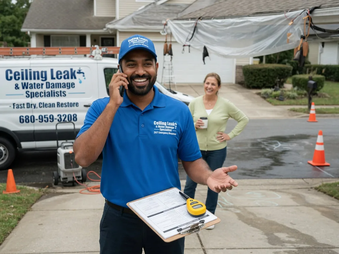 Ceiling Leak Cleanup South Portland, ME FAQs
